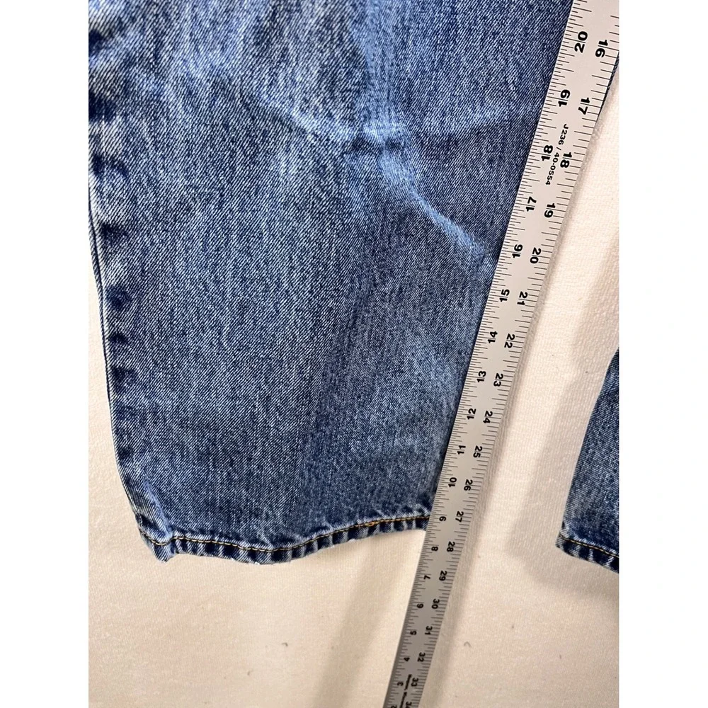 Levis 550 Relaxed Fit‎ Tapered Leg Jeans Mens 40/30 Medium Wash Blue Denim 3199